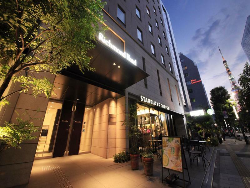 Richmond Hotel Tokyo Shiba Exterior foto